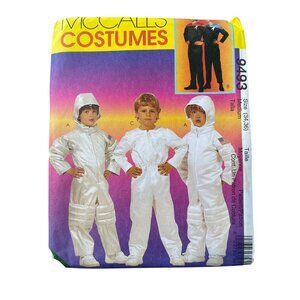 90s McCalls 9493 Sewing Pattern Adult Size Medium 34-36 Astronaut Space Suit NEW